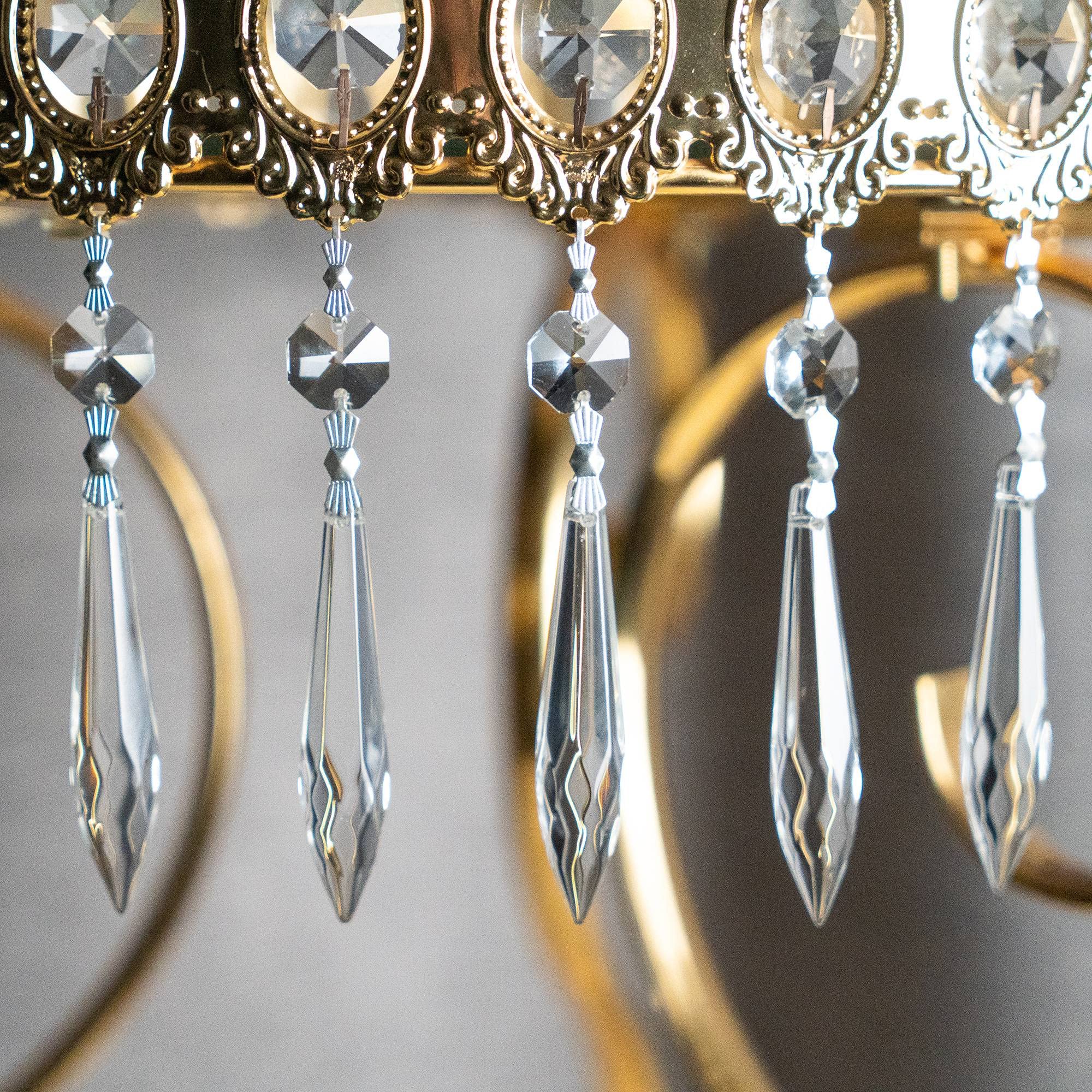 HDCRYSTALGIFTS wedding décor 63mm clear create romantic sparkle with prisms
