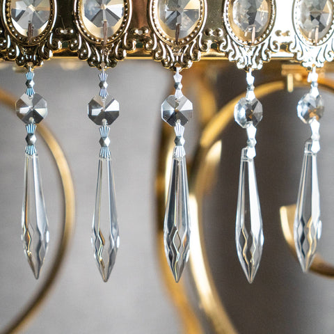 HDCRYSTALGIFTS wedding décor 63mm clear create romantic sparkle with prisms