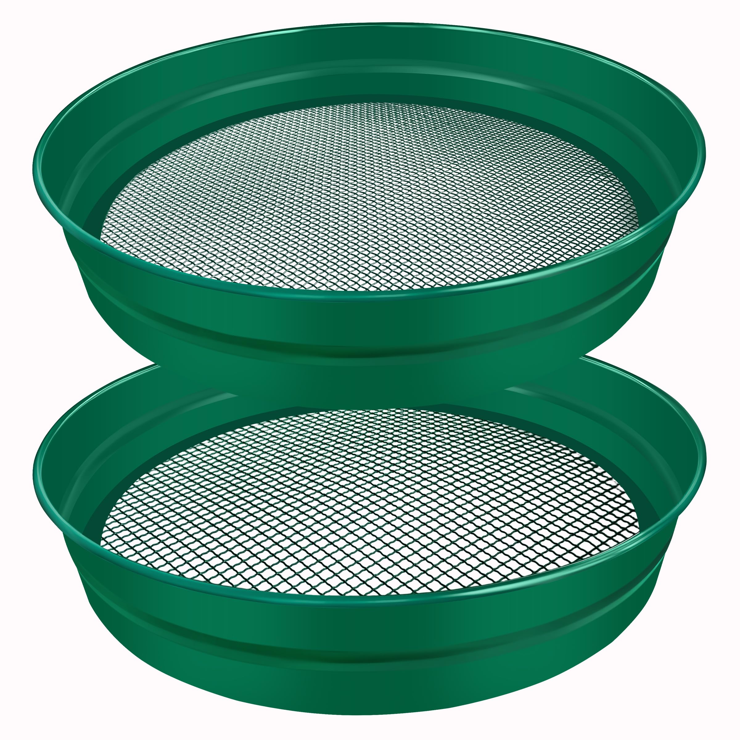 HDMATRL soil sifter 14.7-inch diameter for fast debris removal in gardens.