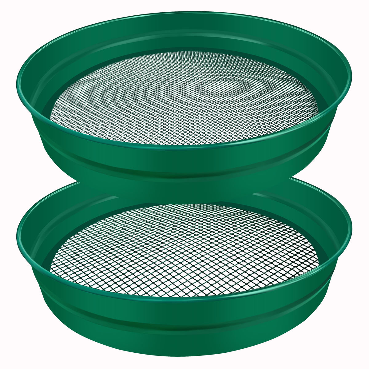 HDMATRL soil sifter 14.7-inch diameter for fast debris removal in gardens.