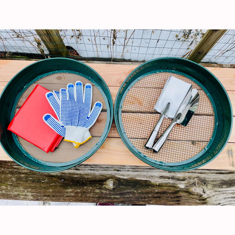 HDMATRL stainless steel shovels 2-pack ideal for digging and compost.