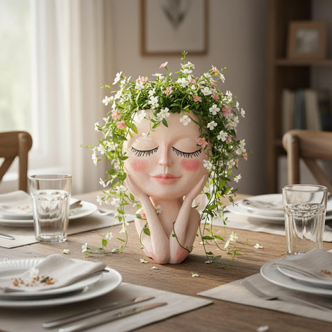 HDOOMN Face Planter unique ornament for desks and shelves