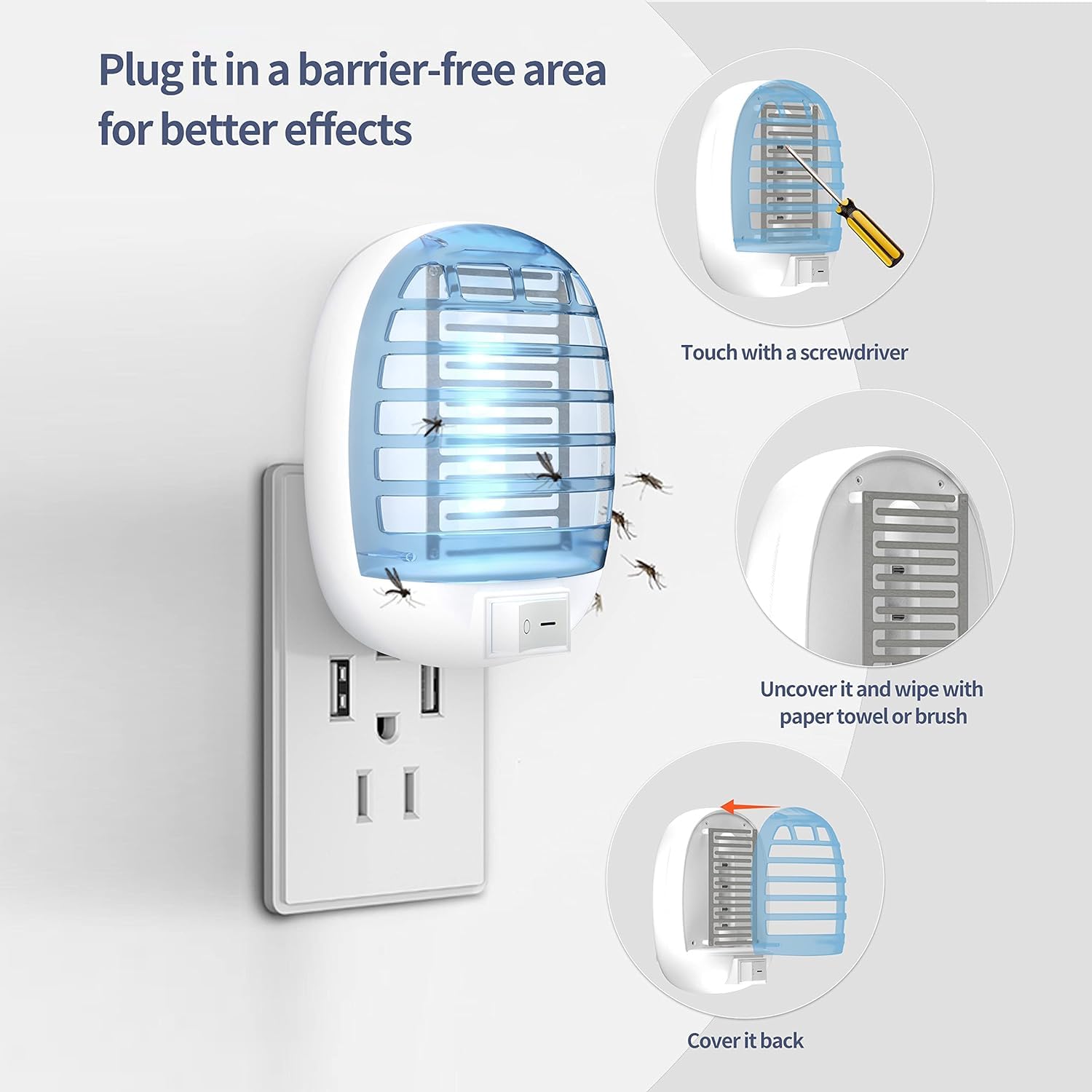 HDView plug-in unit operates quietly, ideal for bedrooms and offices