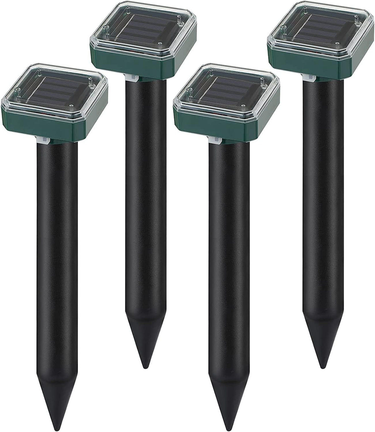 HDView mole repellent solar unit protects lawns using solar power.
