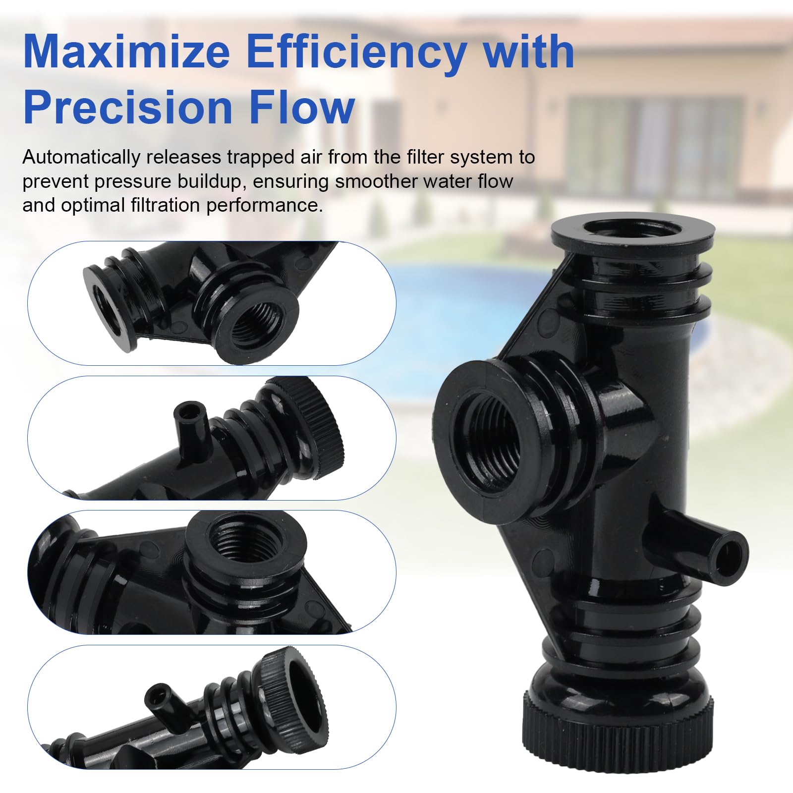 HDWGGD air bleed improves filtration efficiency and flow.