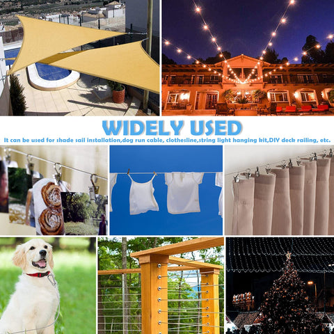 HDYAR multiuse hanging kit for indoors and outdoors, ideal for flexible mounting projects