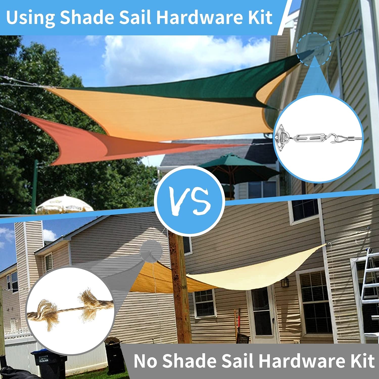 HDYAR screw with plastic expansion anchors for versatile mounting options