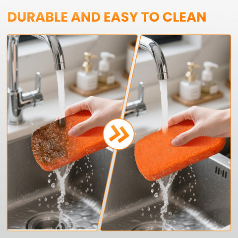 Reusable, quick-drying pads resist oil for frequent use