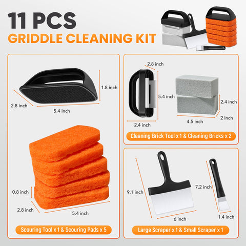 HE-SANQI small scraper reaches tight corners for precise cleaning