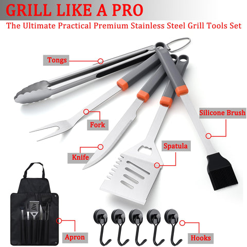 HE-SANQI meat-piercing fork for precise checks and tender results.