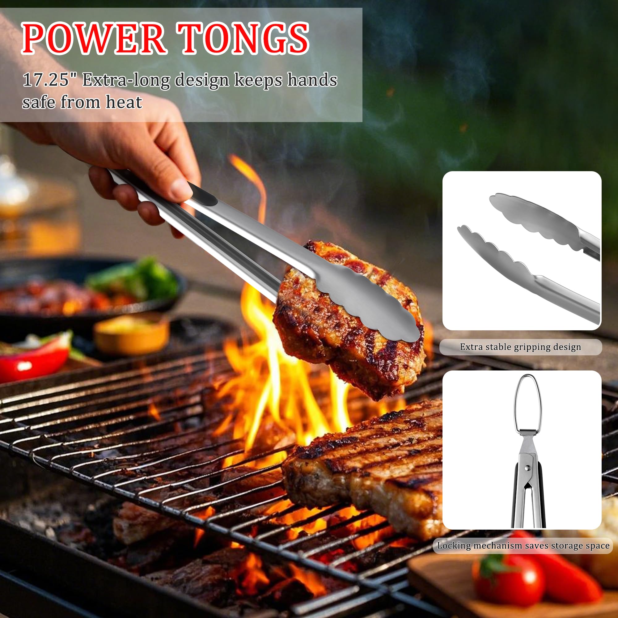 HE-SANQI storage apron with hooks keeps tools organized.