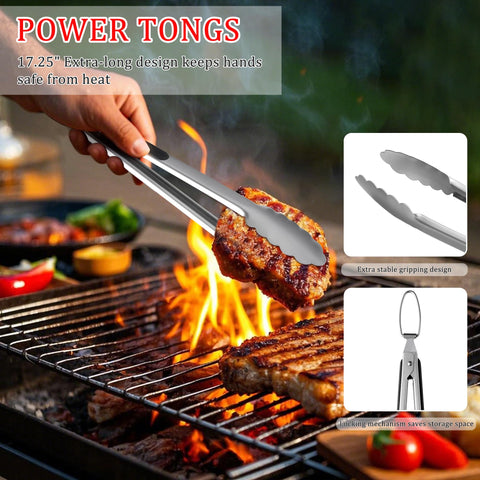 HE-SANQI storage apron with hooks keeps tools organized.