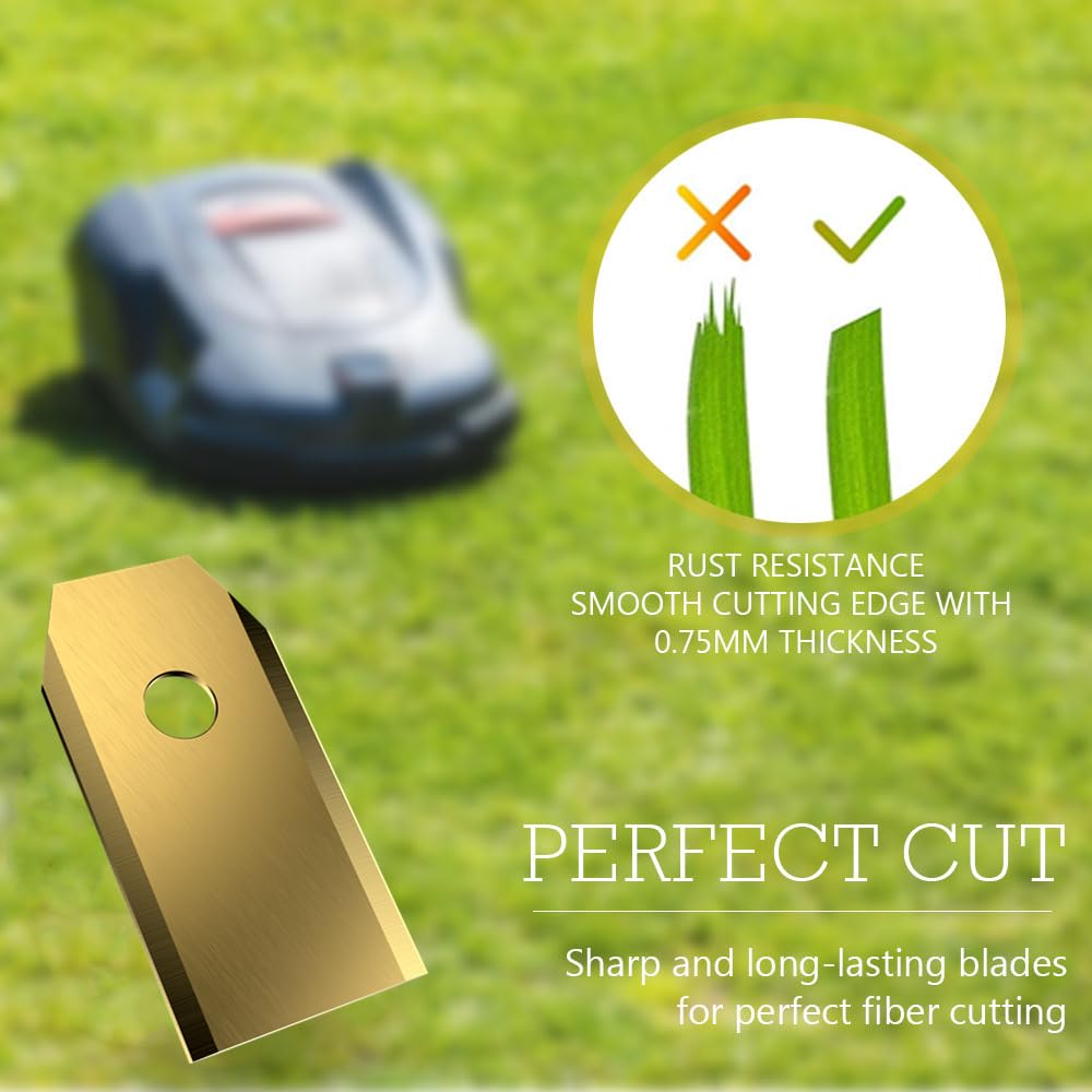 Headley Tools blades in sturdy packaging with screws for quick setup.
