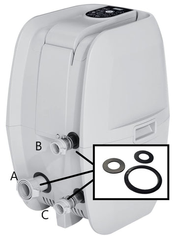 HeadSeal leak-proof pump assembly minimizes leaks during use.
