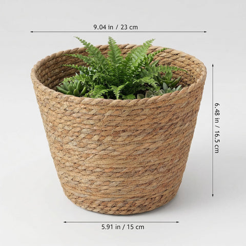 Healifty planter with built-in liner prevents leaks and protects floors.