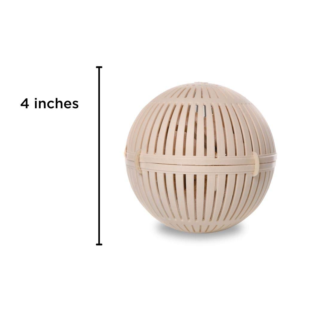 Healthy Ponds Aquasphere Pro compostable sphere made from corn-based polymer for eco-friendly pond care.
