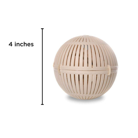 Healthy Ponds Aquasphere Pro compostable sphere made from corn-based polymer for eco-friendly pond care.