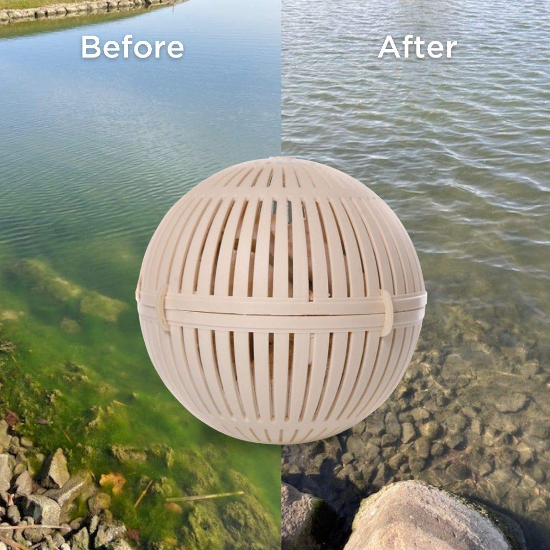 Healthy Ponds Aquasphere PRO water-clarity focus enhances pond life