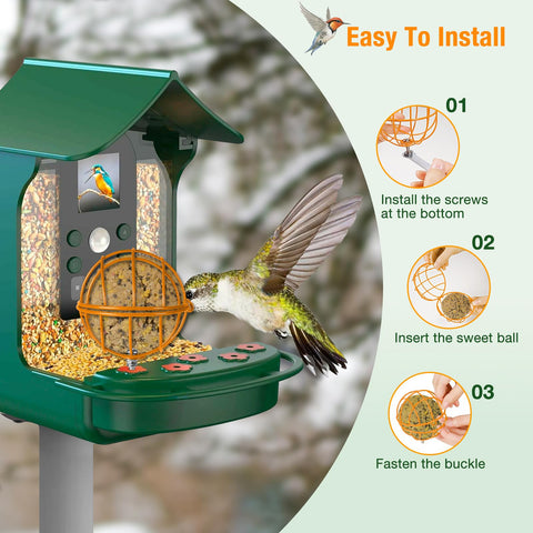 Durable metal construction by Hearthhub resists weather and chewing.