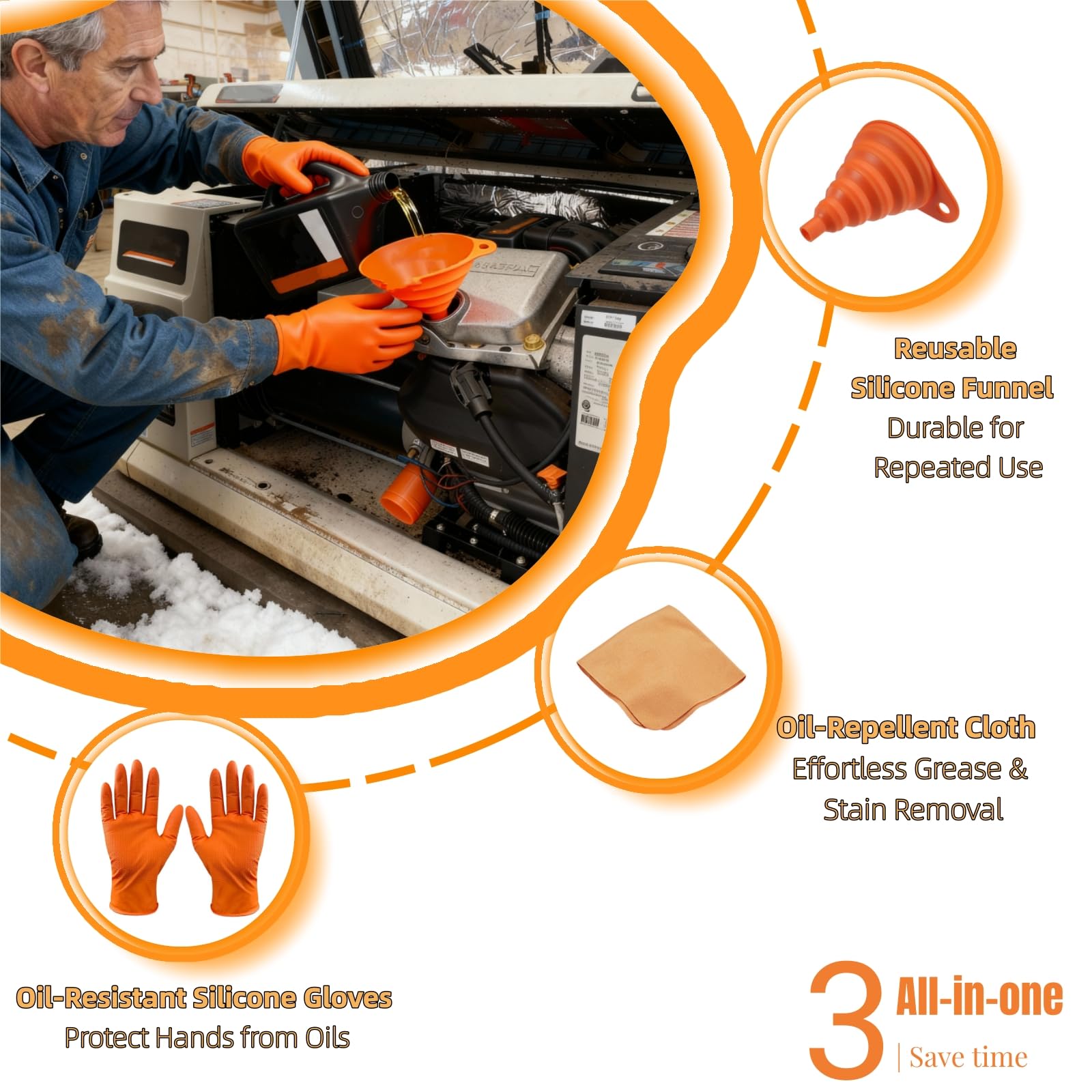 HearthHub Generator 6485 easy-install kit minimizes downtime during service.