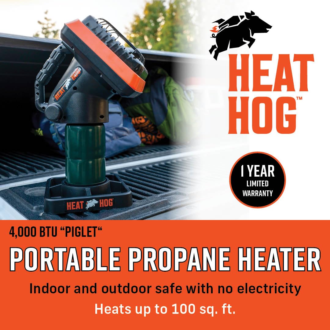 Heat Hog compact portable design for easy carrying and quick setup