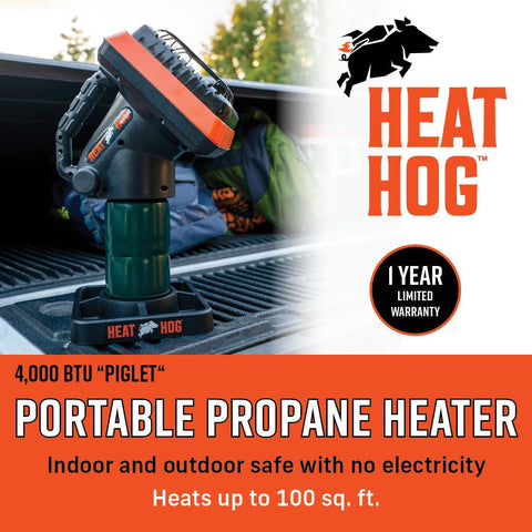 Heat Hog compact portable design for easy carrying and quick setup
