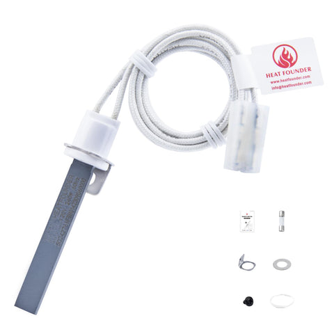 HEATFOUNDER 90s ignition-time hot rod igniting pellets quickly for grill