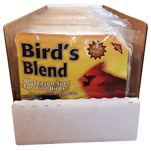 Chickadees visit Heath DD412-10 high energy blend suet cake