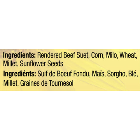 Cool, dry storage guidance for Heath suet to preserve freshness