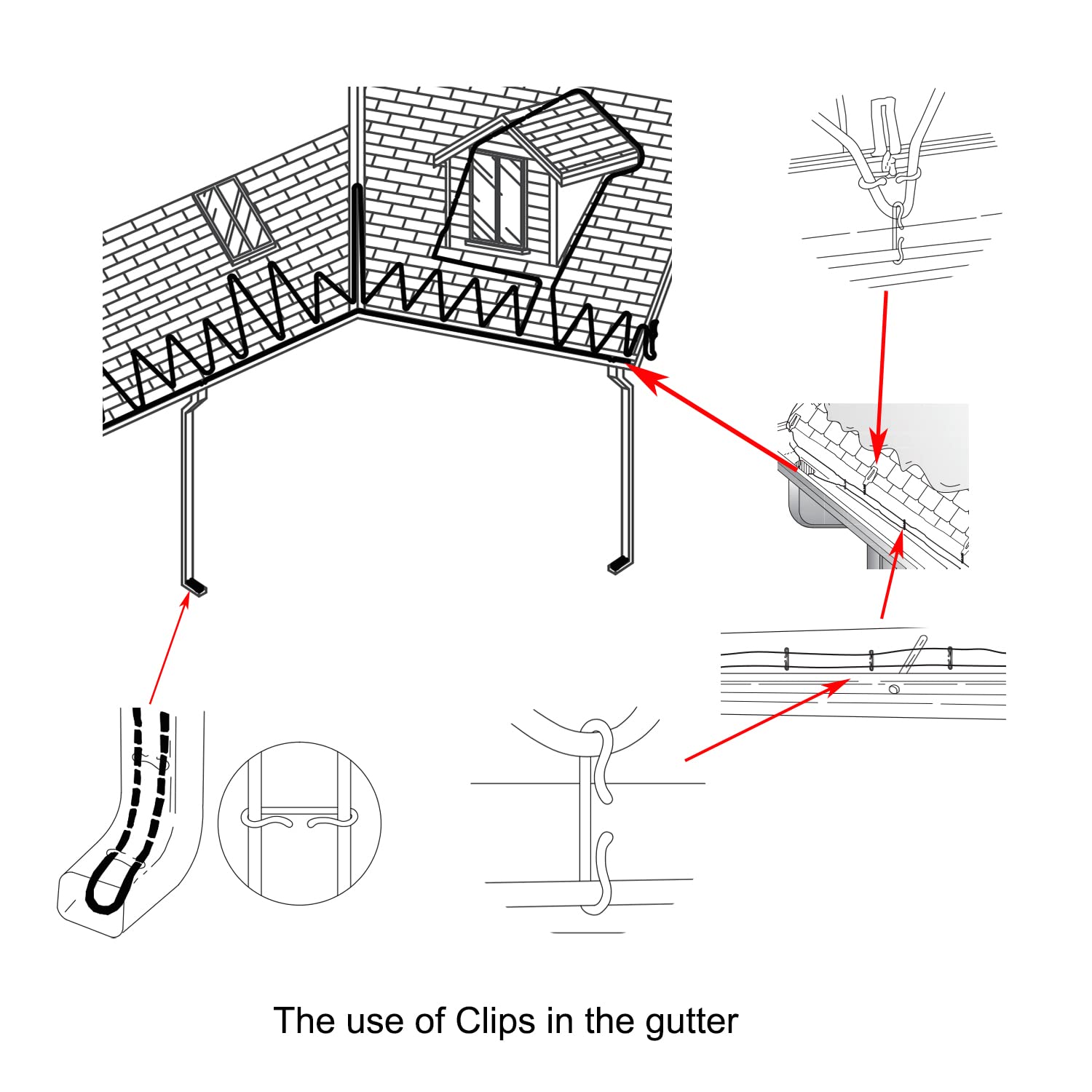 HEATIT aluminum hardware on roof demonstrates rust-resistant support for long-term use.