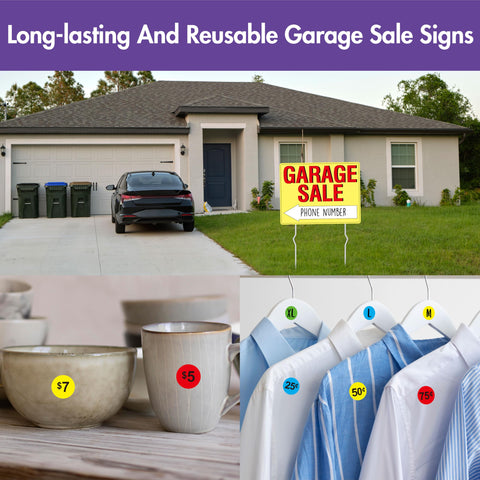 Hebayy weatherproof plastic signs resist rain and sun for lasting use.
