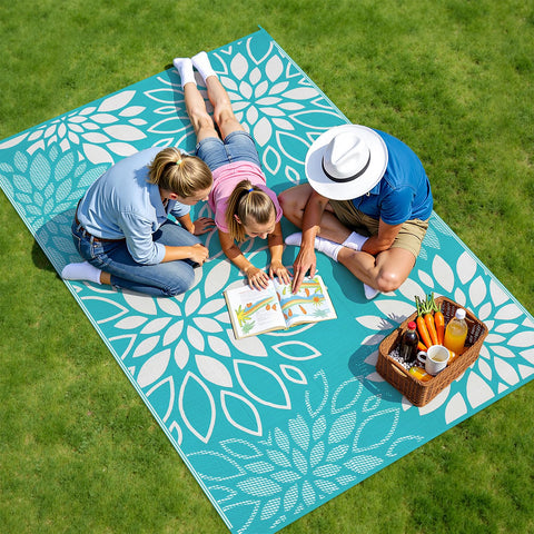 HEBE indoor-outdoor rug waterproof for versatile home use