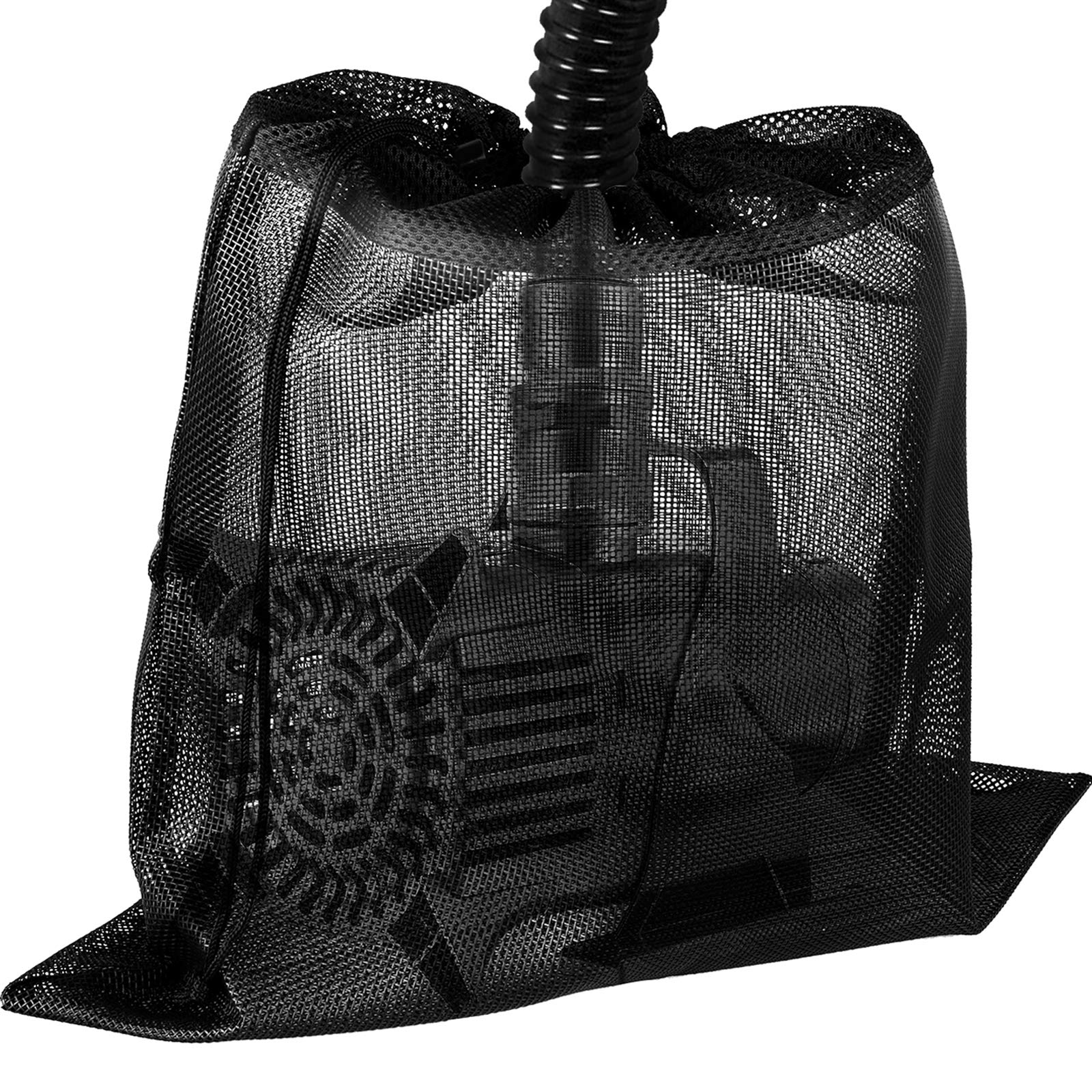 Hecaty 24x26 pump bag front view protects your filter pump from leaves and debris