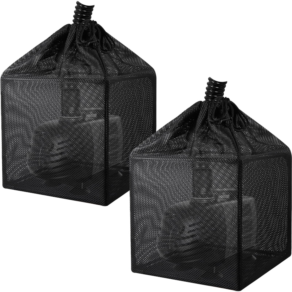 Hecaty pond filter bag with frame protects pump debris for cleaner water