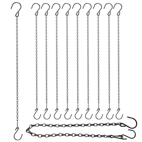 HEDGBOBO chain for hanging plants in 21-inch length, adjustable height.
