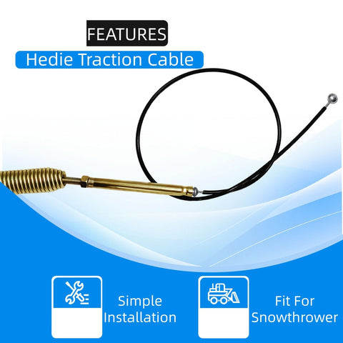 Hedie Traction Cable for Power Max 38830–38841 enhances snow removal