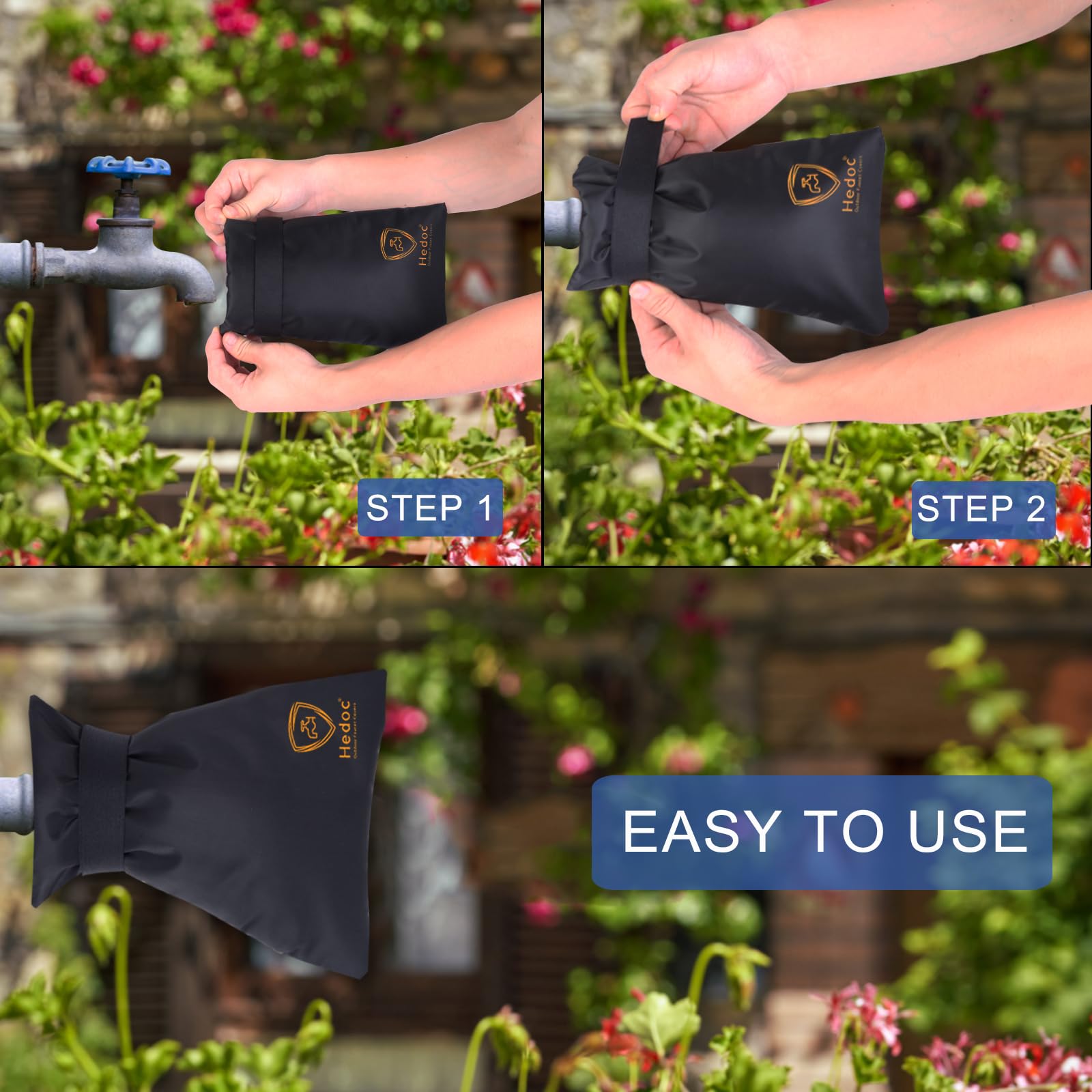 Hedoc Pro two-pack covers multiple taps for convenience.