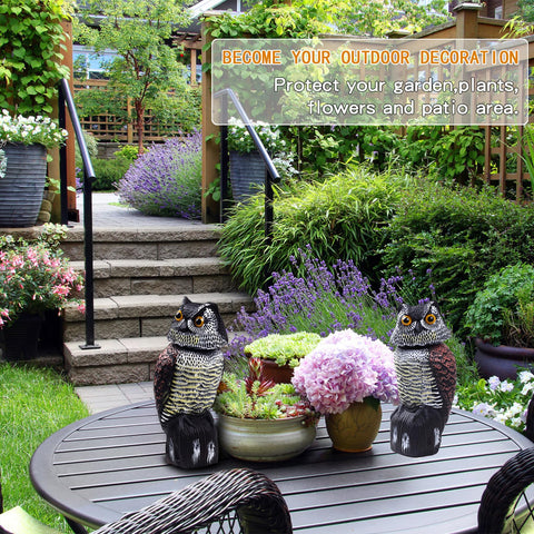 Hedoc rotating head design helps guard garden from pests