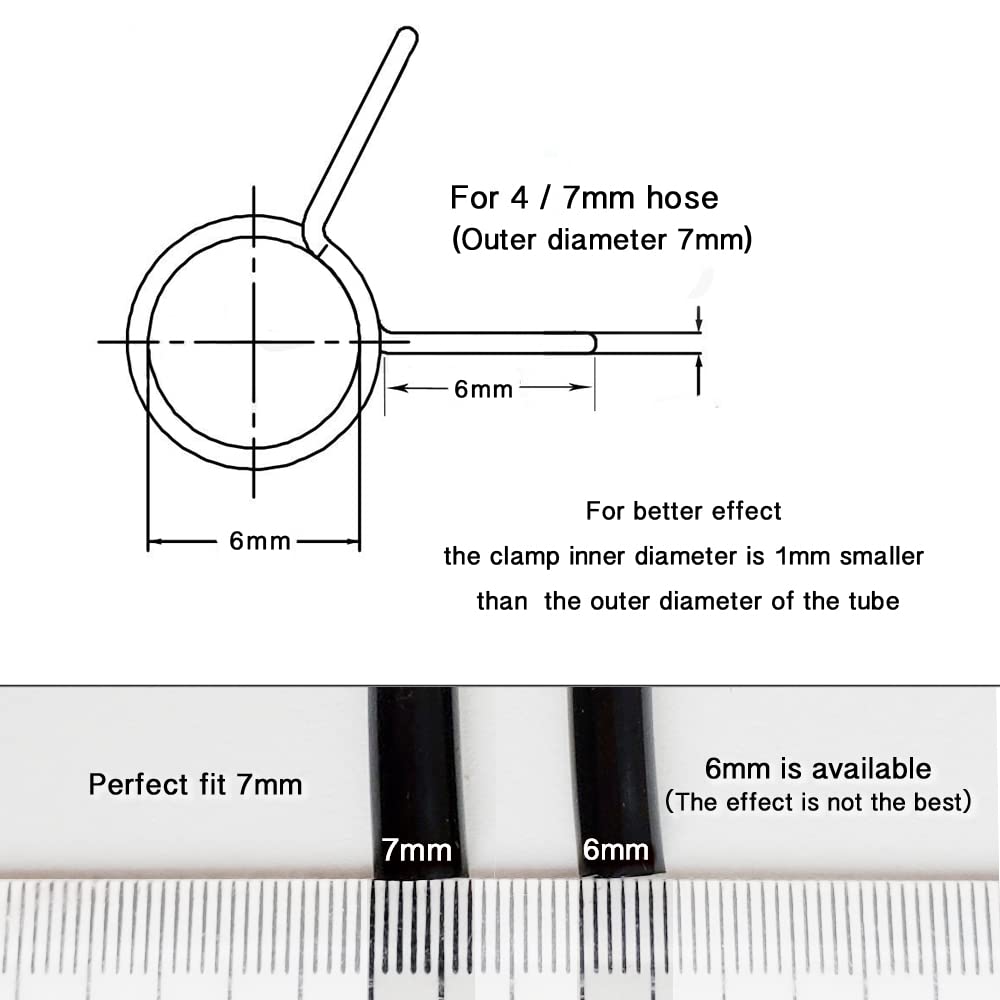 Heeqinn 304 stainless steel hose clamp resists rust for lasting garden use.