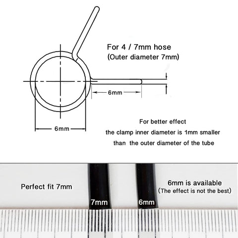 Heeqinn 304 stainless steel hose clamp resists rust for lasting garden use.