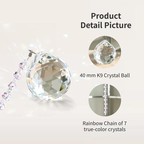 HEGELDA memorial sun catcher pendant reflects light to honor memory