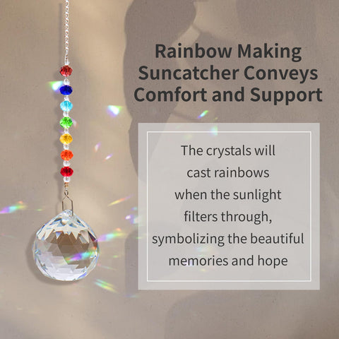 HEGELDA Sun catcher creates comforting ambiance in living spaces.