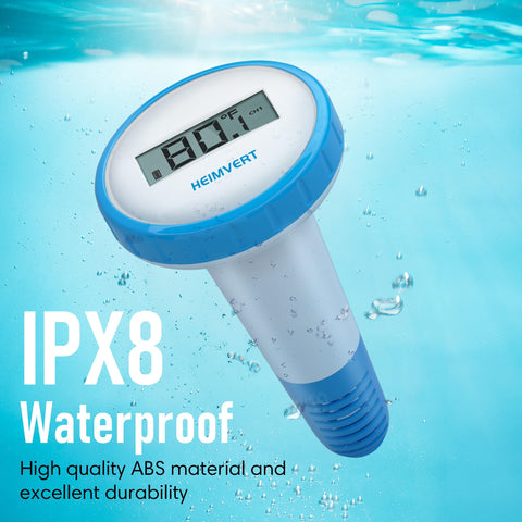 HEIMVERT IPX8 waterproof seal protects electronics during submersion