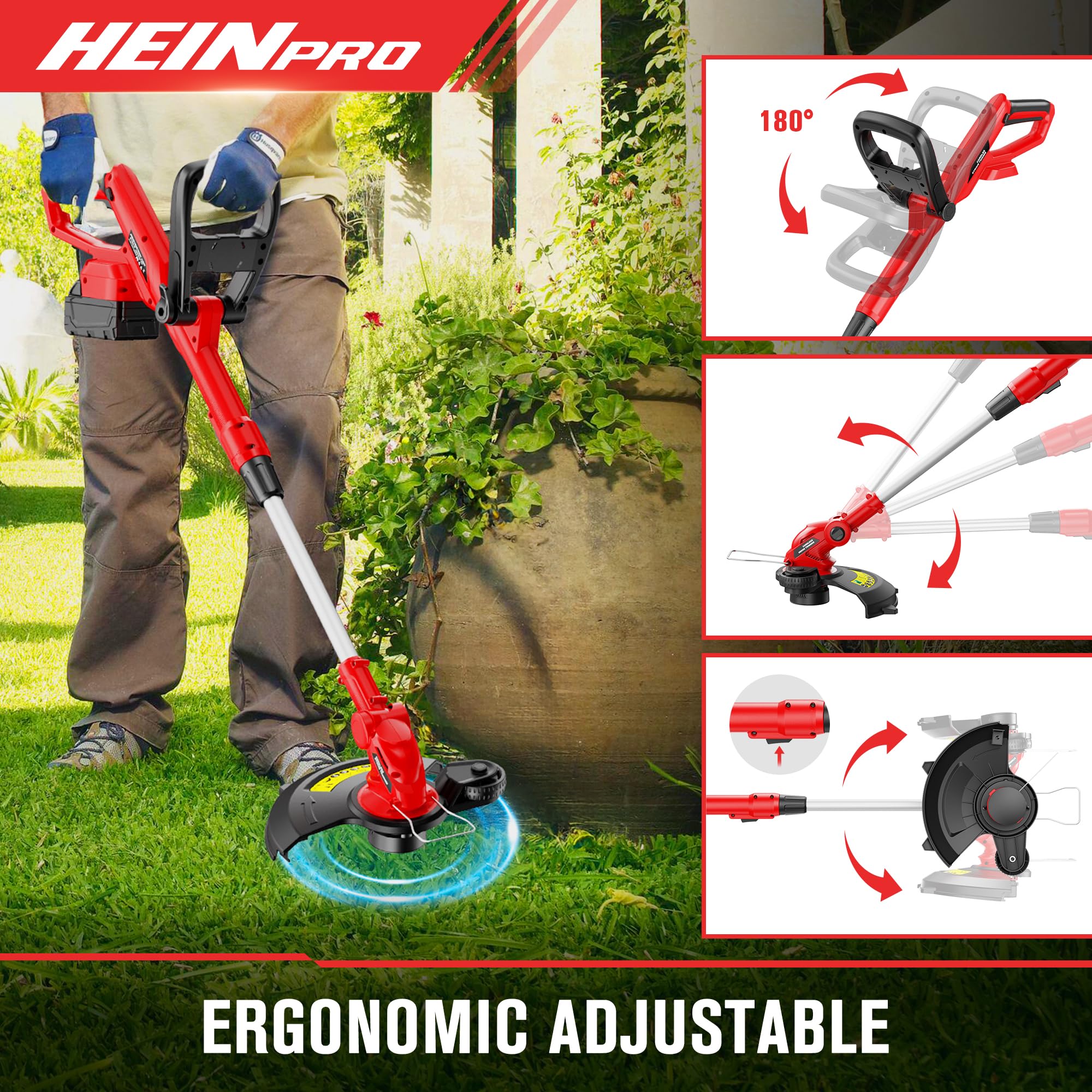 Auto and manual line-feed options ensure uninterrupted trimming sessions.
