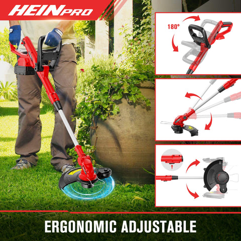 Auto and manual line-feed options ensure uninterrupted trimming sessions.