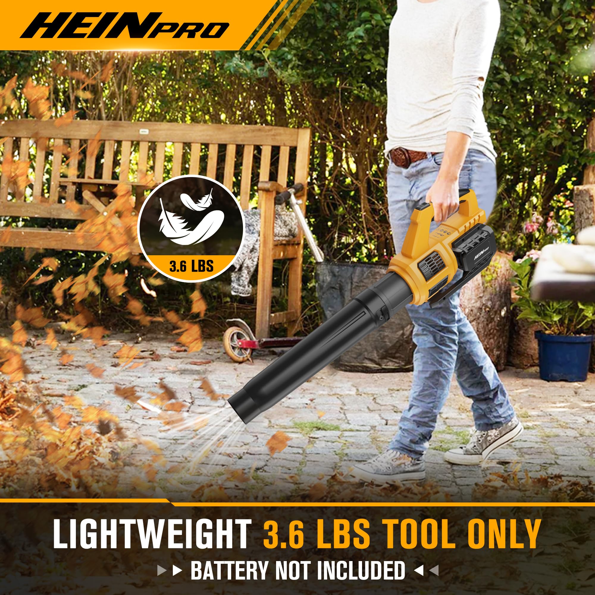 Ergonomic rubber-wrapped handle reduces fatigue during use.