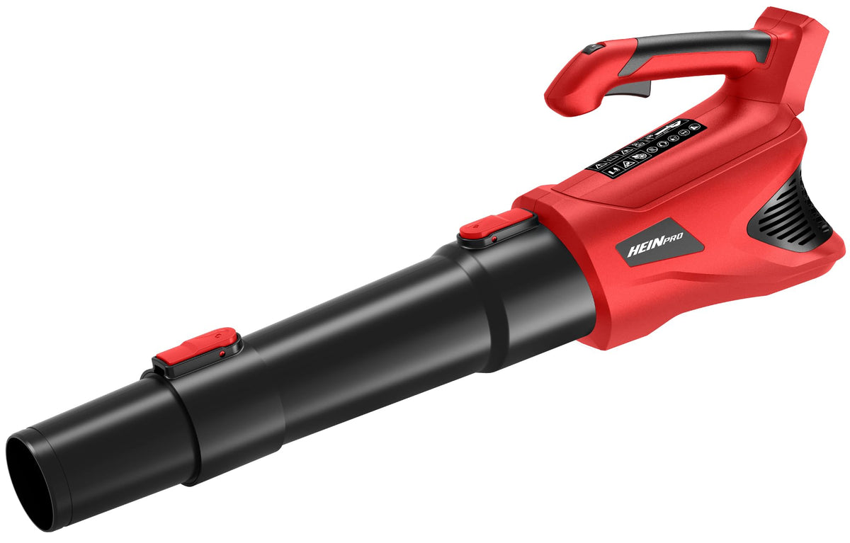 HEINPRO cordless leaf blower delivers up to 500 CFM for faster yard cleanup.