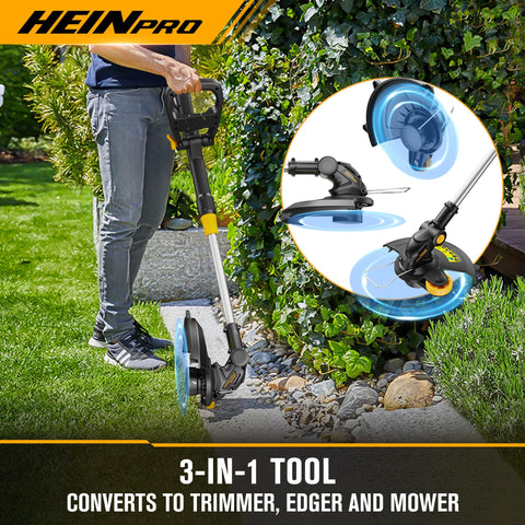 Lightweight HEINPRO tool at 3.7 pounds designed for reduced fatigue.