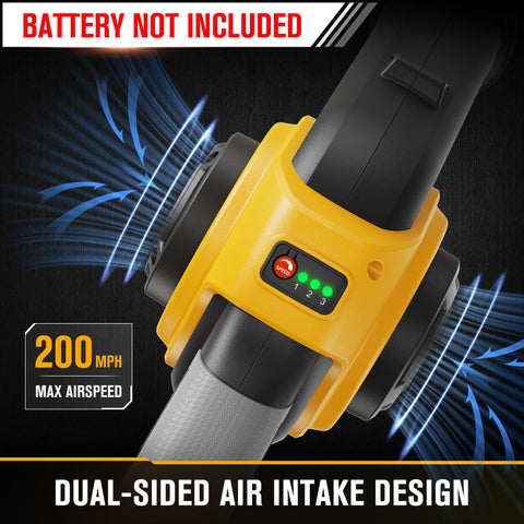 HEINPRO ultra-light 1.8 lb blower reduces fatigue during extended use