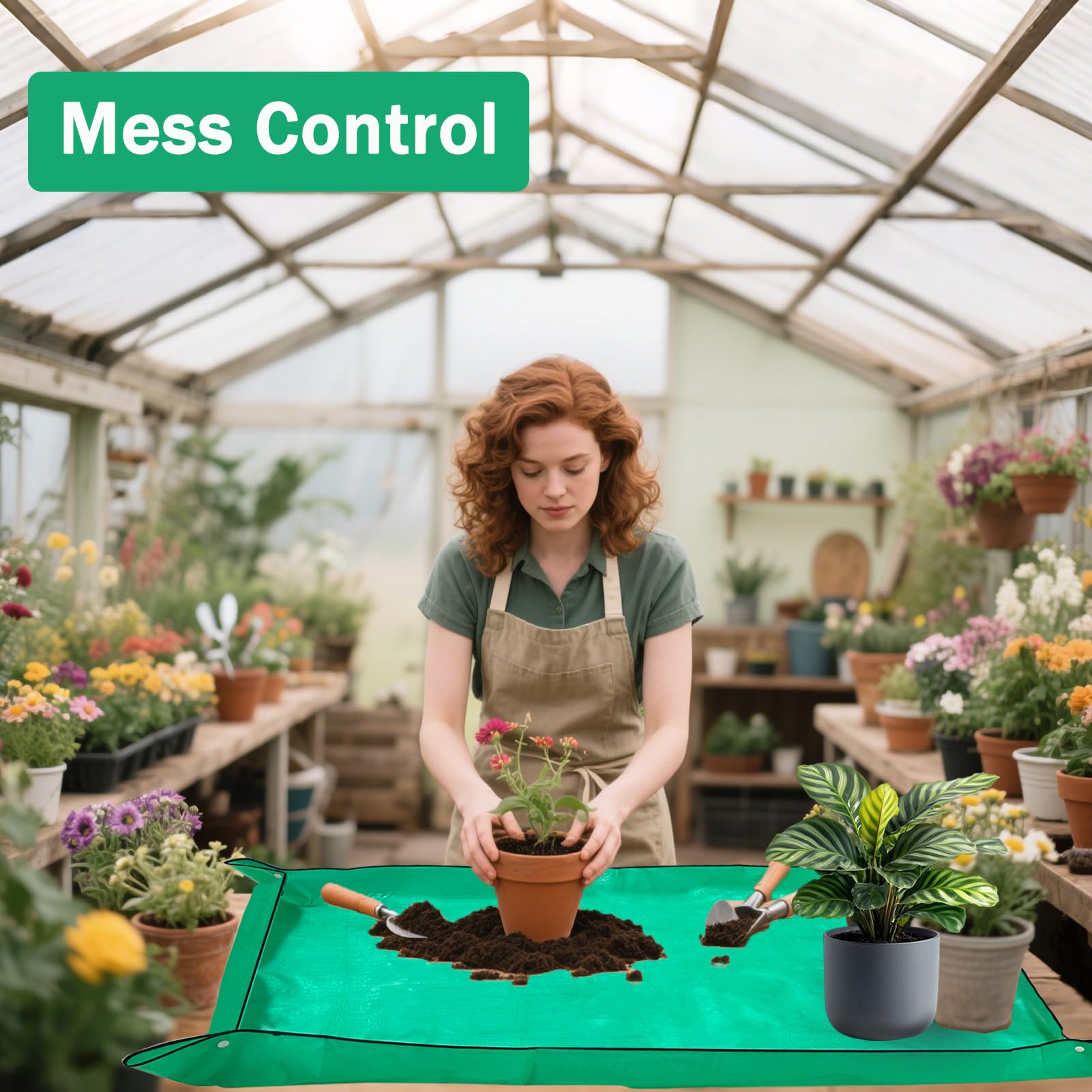 HejVulkan gift idea repotting mat for plant lovers